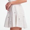 Gloriosa Embroidery Fleet Skirt