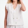 Gloriosa Embroidery Steffie Top