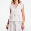 Gloriosa Embroidery Steffie Top