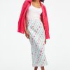 Greta Floral Stripe Natalie Skirt