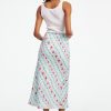 Greta Floral Stripe Natalie Skirt