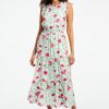 Greta Floral Swirl Milani Dress