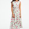 Greta Floral Swirl Milani Dress