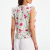 Greta Floral Swirl Steffie Top