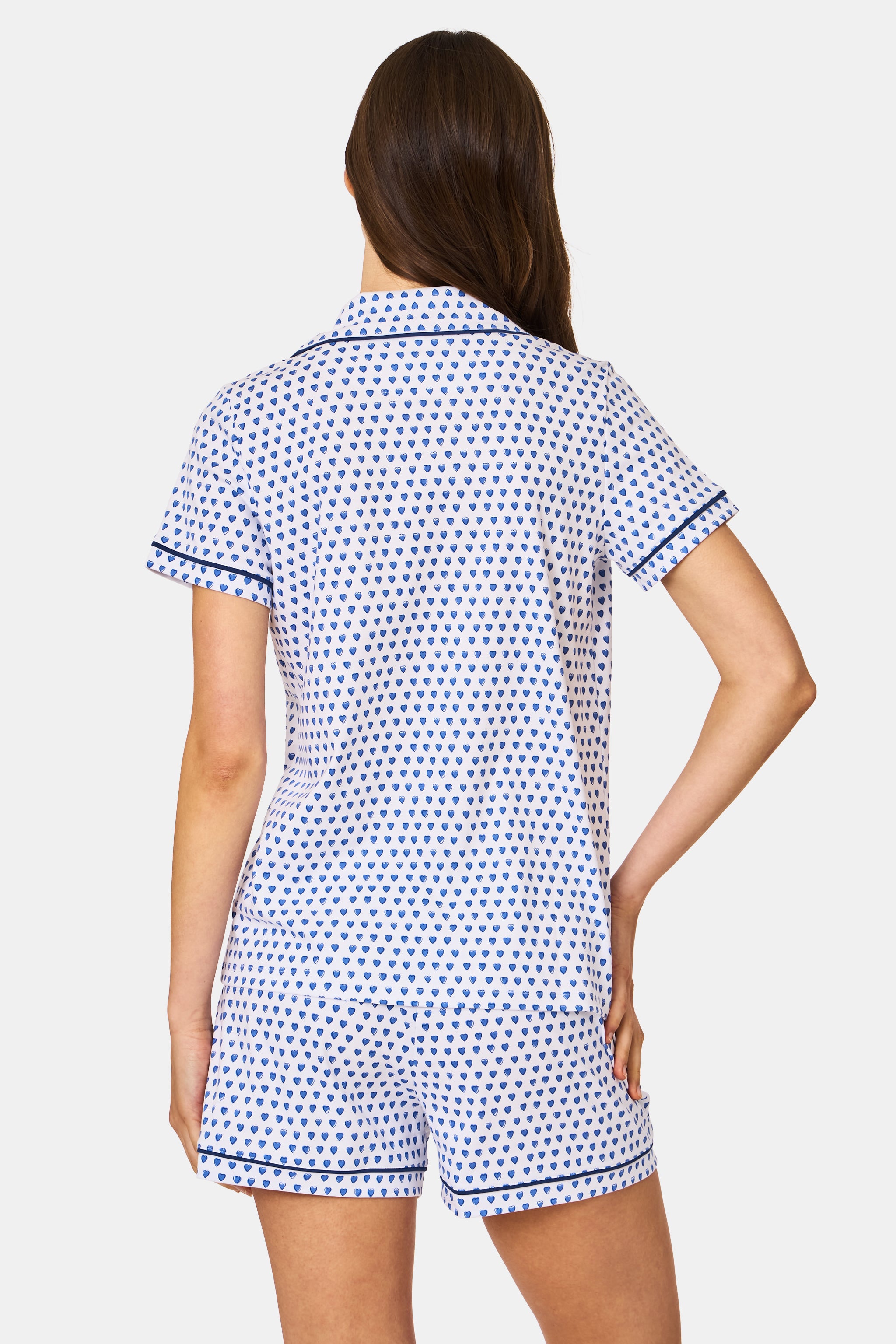 Hearts Polo Pajamas