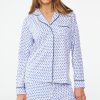 Hearts Long Sleeve Polo Pajamas