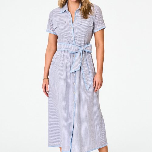 Heritage Stripe Jillian Dress