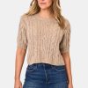 Hattie Cable Knit Sweater