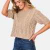 Hattie Cable Knit Sweater