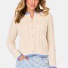 Rosella Cable Knit Cardigan