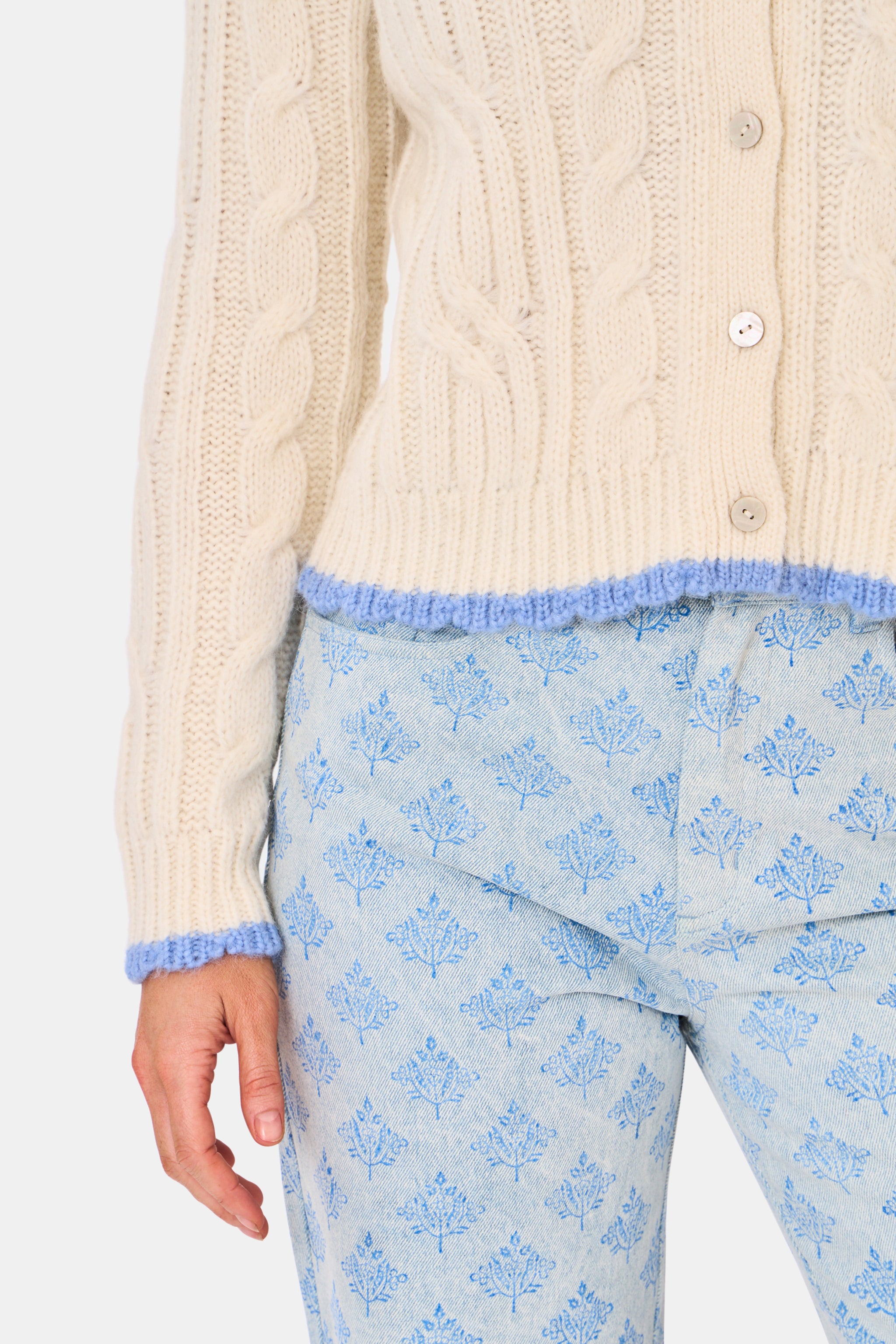 Rosella Cable Knit Cardigan