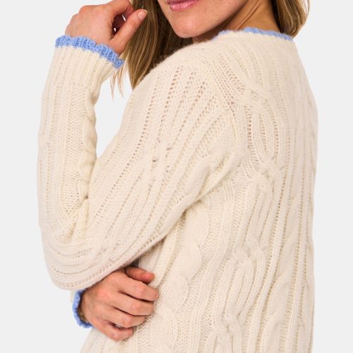 Rosella Cable Knit Cardigan