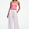 Lemon Bow Embroidery Chloe Pant