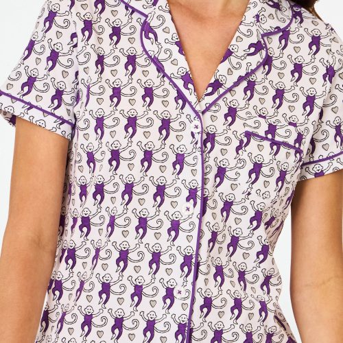 Campus Lovely Monkey Polo Pajamas