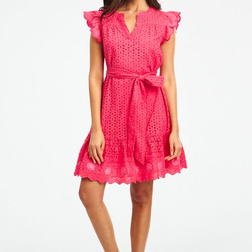 Malina Eyelet Ozra Dress