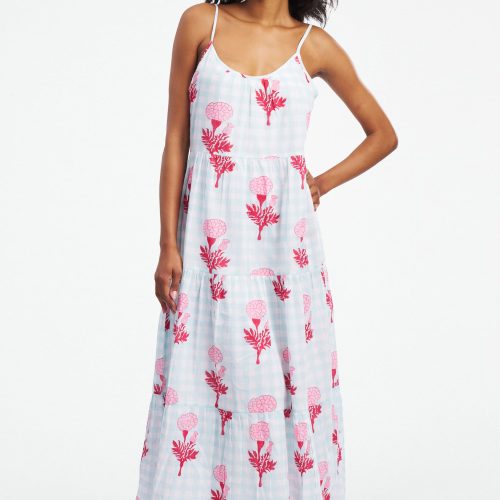 Marigold Gingham Dakota Dress