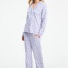 Monkey Long Sleeve Polo Pajamas