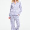 Monkey Long Sleeve Polo Pajamas