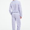 Monkey Long Sleeve Polo Pajamas