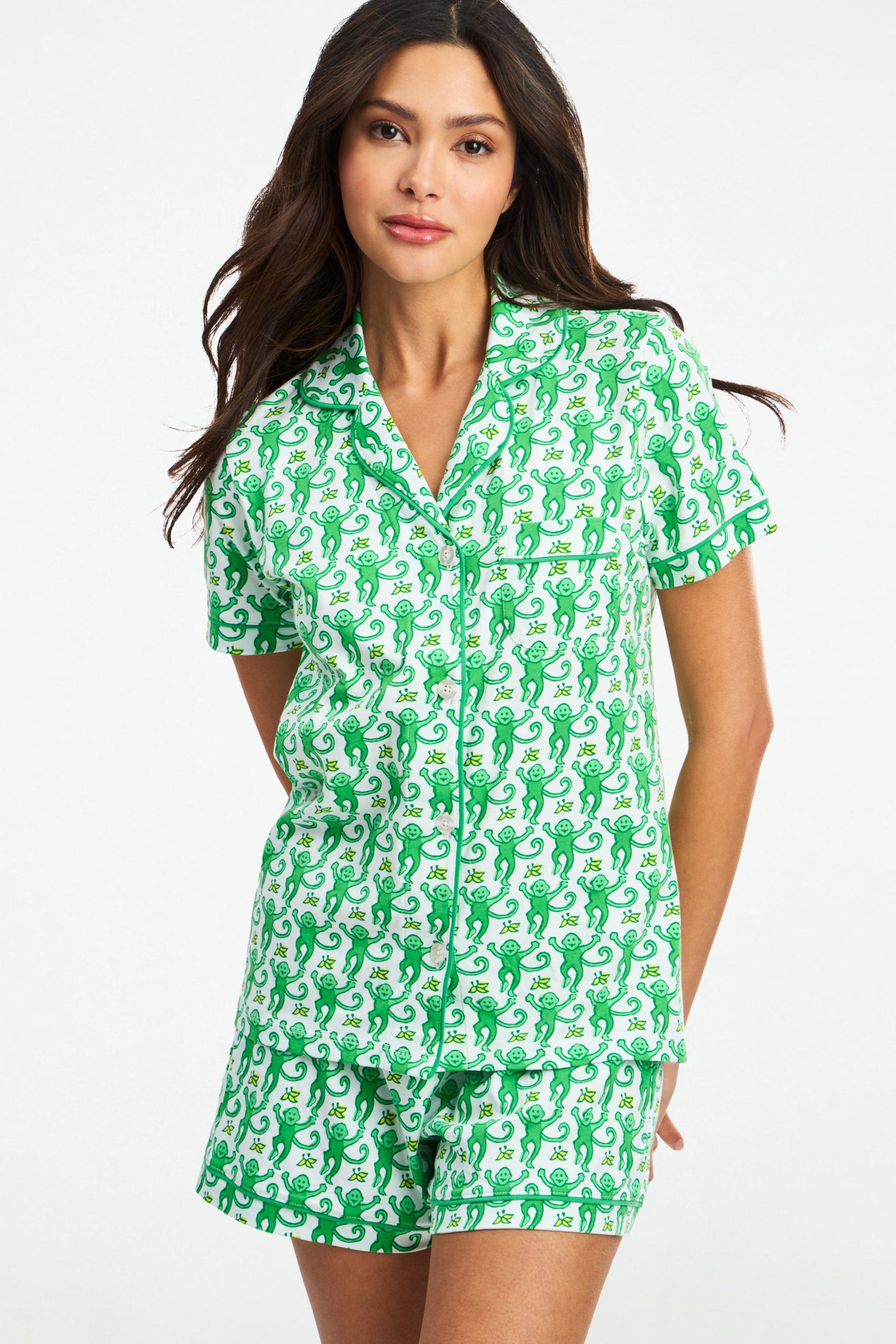 Monkey Polo Pajamas