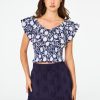 Morris Floral Reese Top
