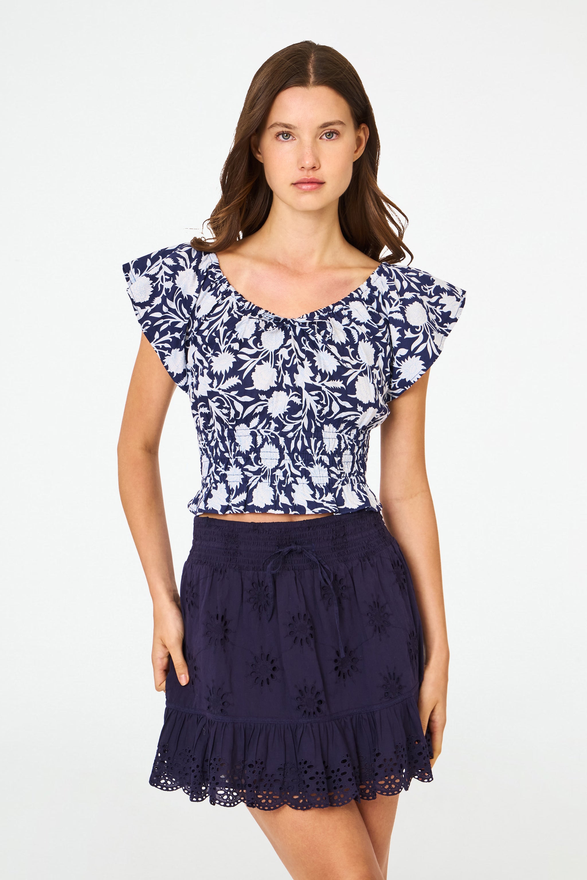 Morris Floral Reese Top