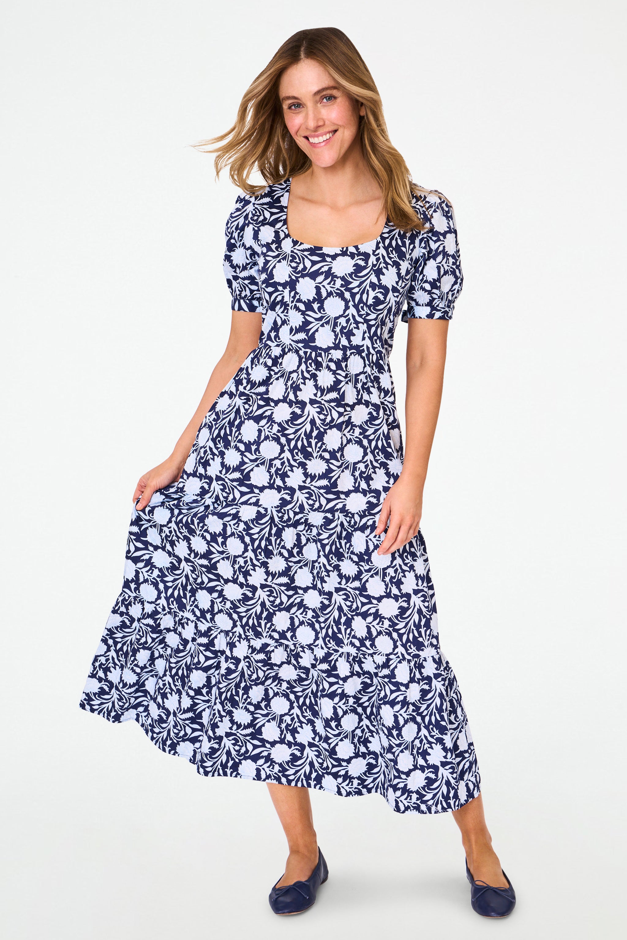 Morris Floral Scarlett Dress