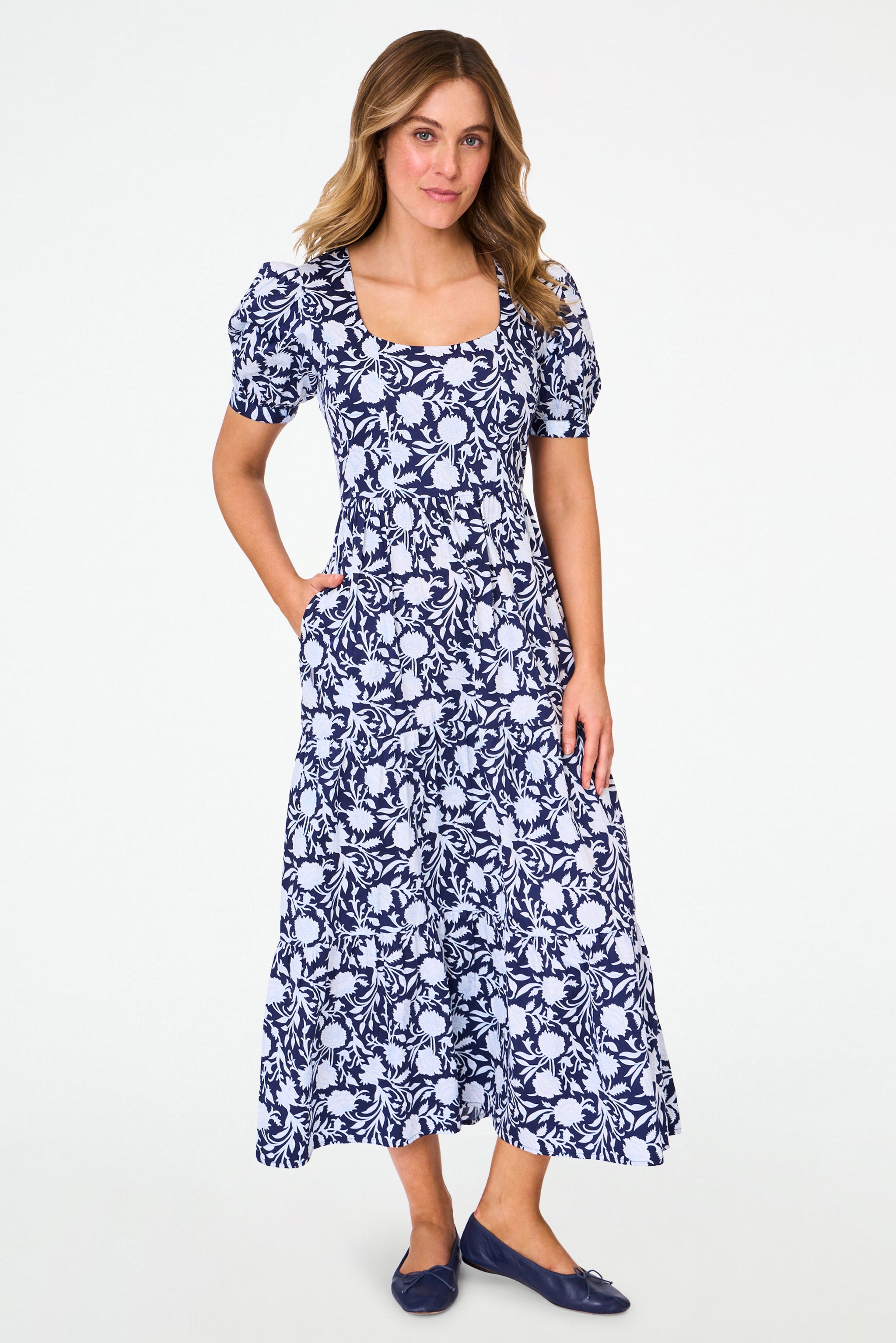 Morris Floral Scarlett Dress