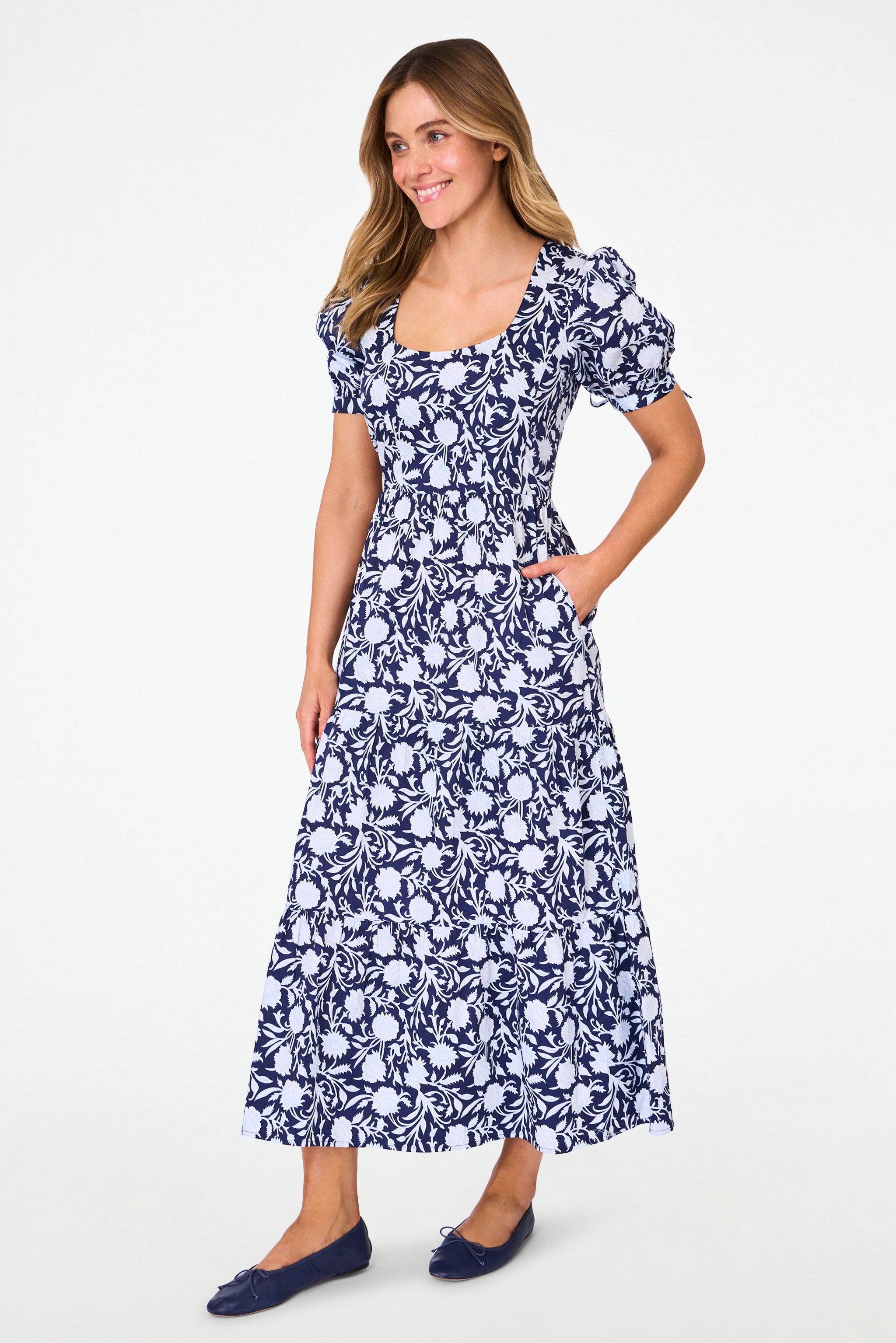 Morris Floral Scarlett Dress