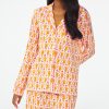 Monkey Long Sleeve Polo Pajamas