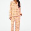 Monkey Long Sleeve Polo Pajamas