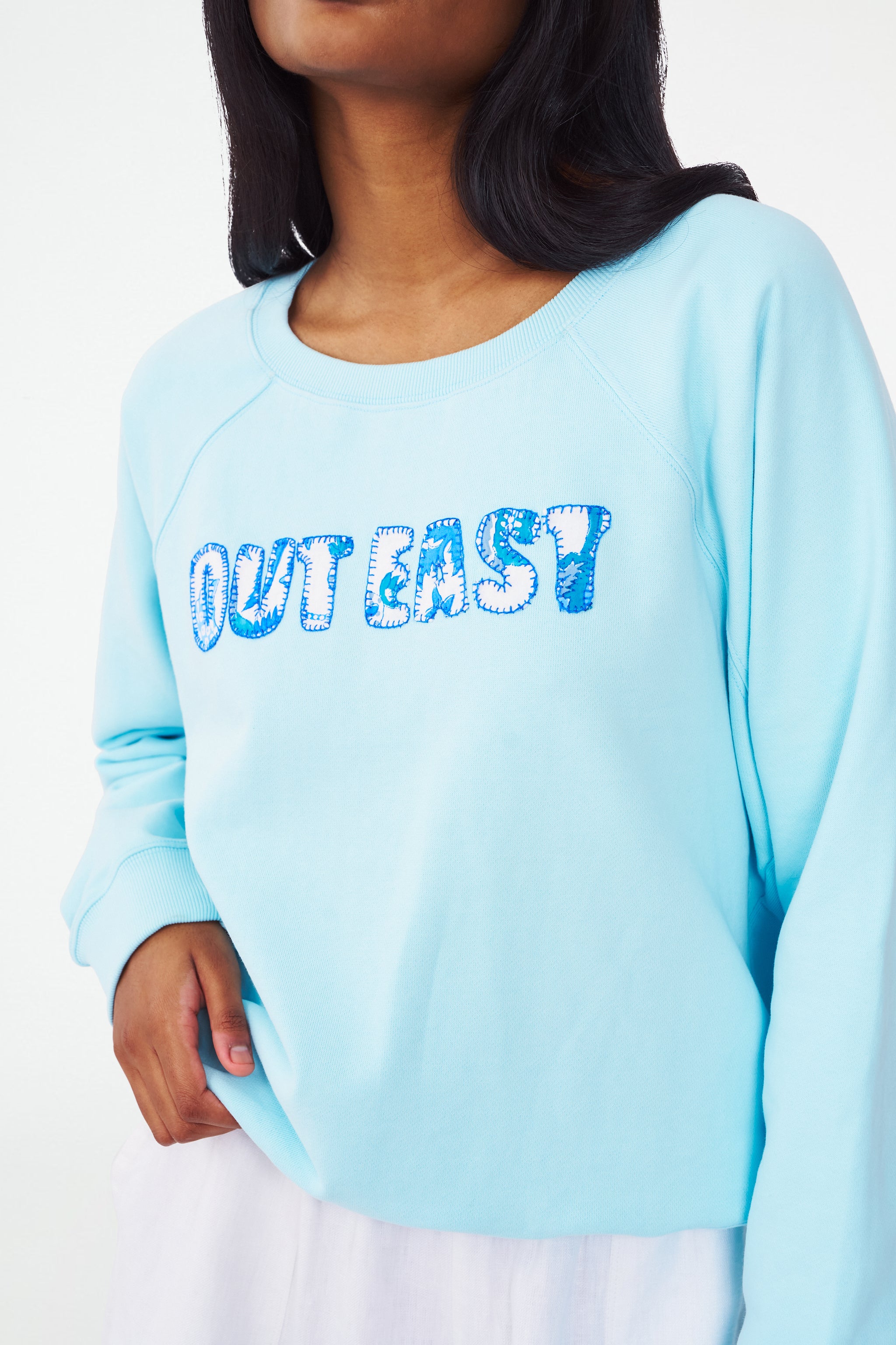 Out East Applique Crewneck