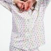 Palm Dreams Long Sleeve Polo Pajamas