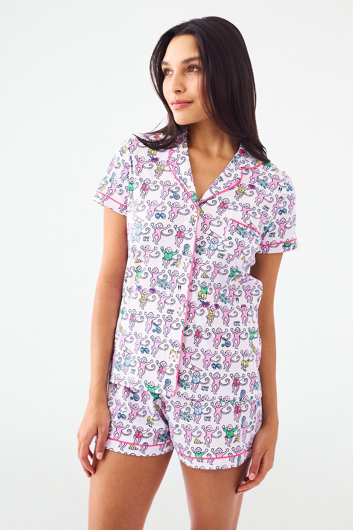 CT Monkey Polo Pajamas