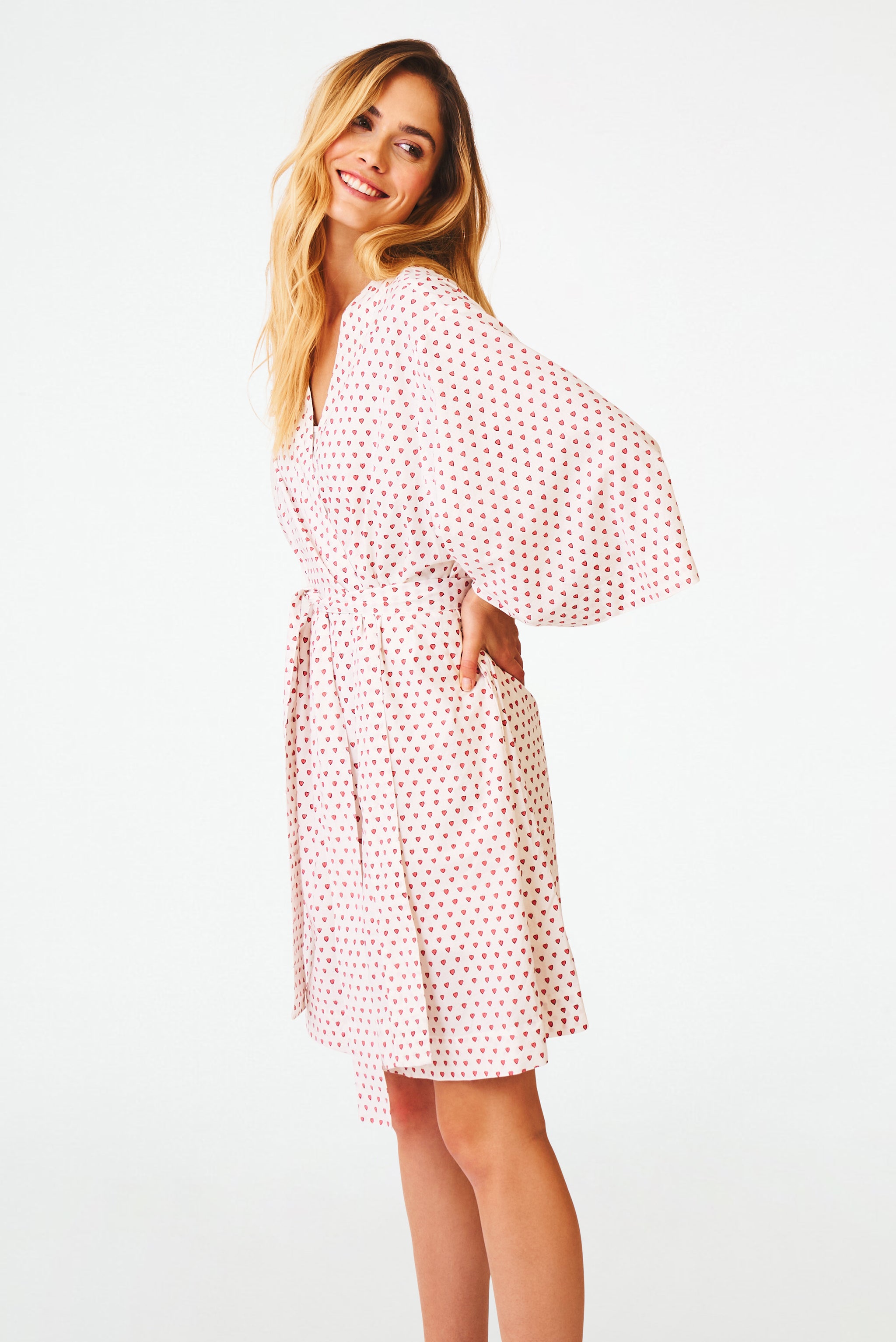 Hearts Kimono