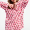 Monkey Long Sleeve Polo Pajamas