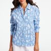 Seaside Stripe Boyfriend Shirt