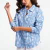 Seaside Stripe Boyfriend Shirt