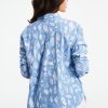 Seaside Stripe Boyfriend Shirt