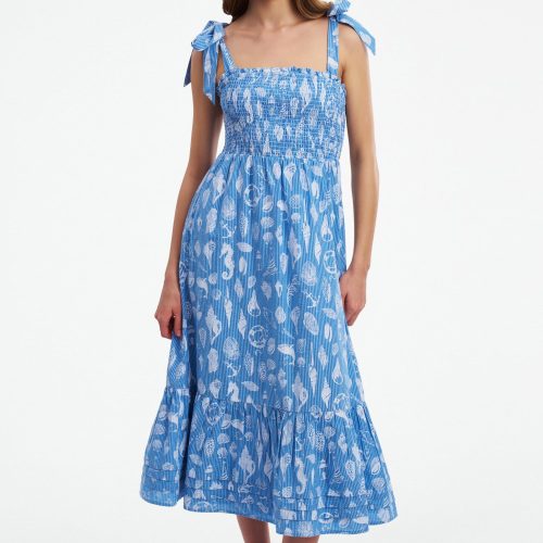 Seaside Stripe Georgina Dress