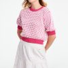 Square Knit Hattie Sweater
