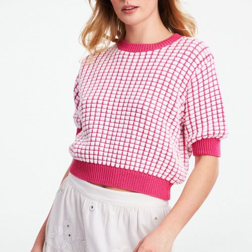 Square Knit Hattie Sweater