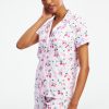 Strawberry Bows Polo Pajamas