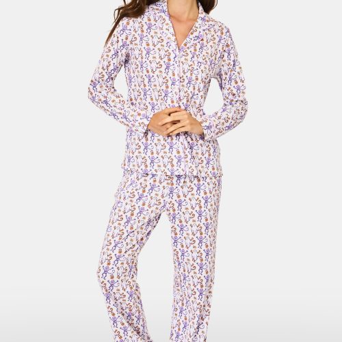 Trick or Treat Long Sleeve Polo Pajamas