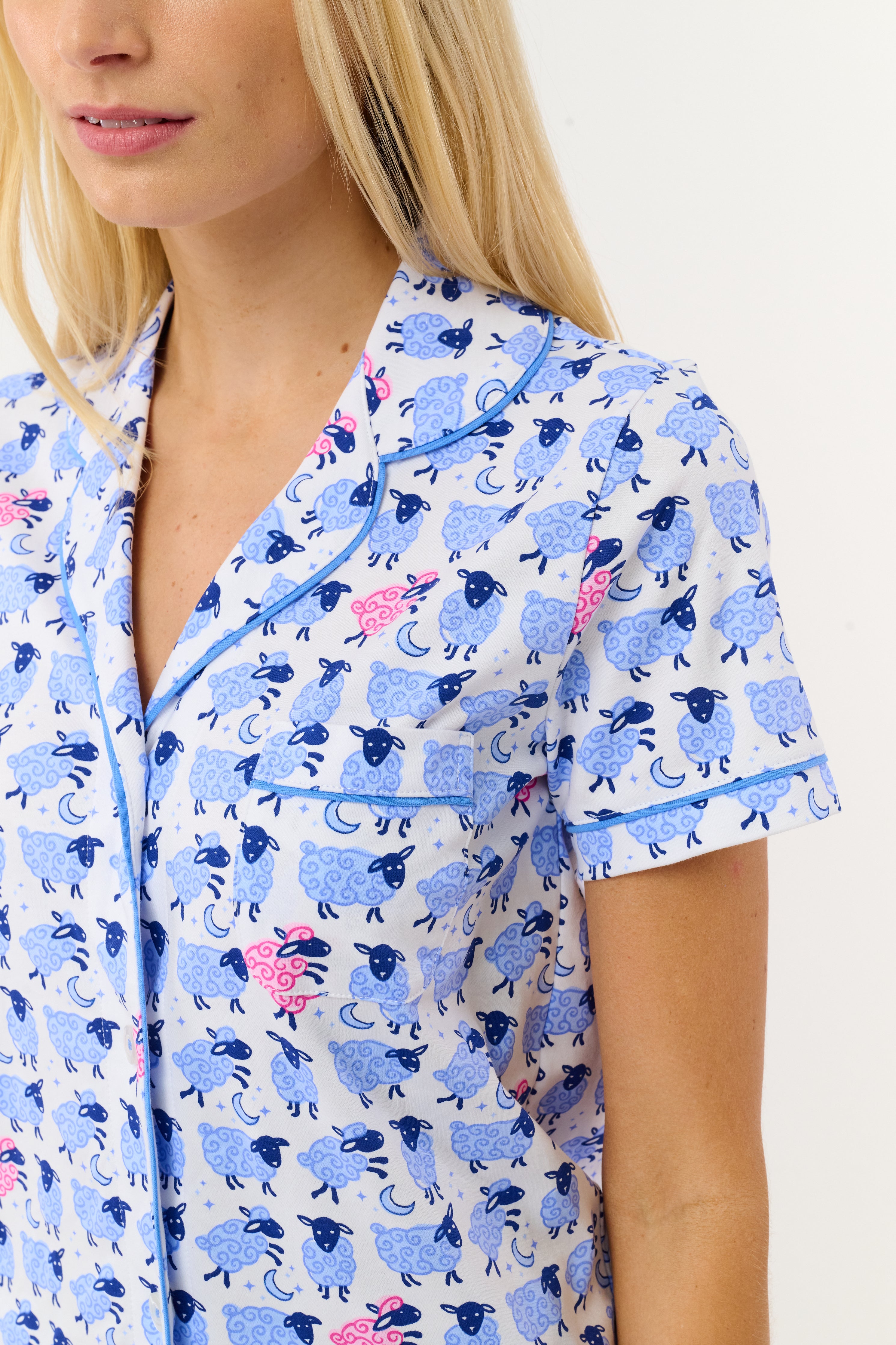 Sammy The Sheep Polo Pajamas