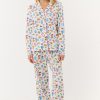 New York Nosh Long Sleeve Polo Pajamas