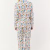 New York Nosh Long Sleeve Polo Pajamas