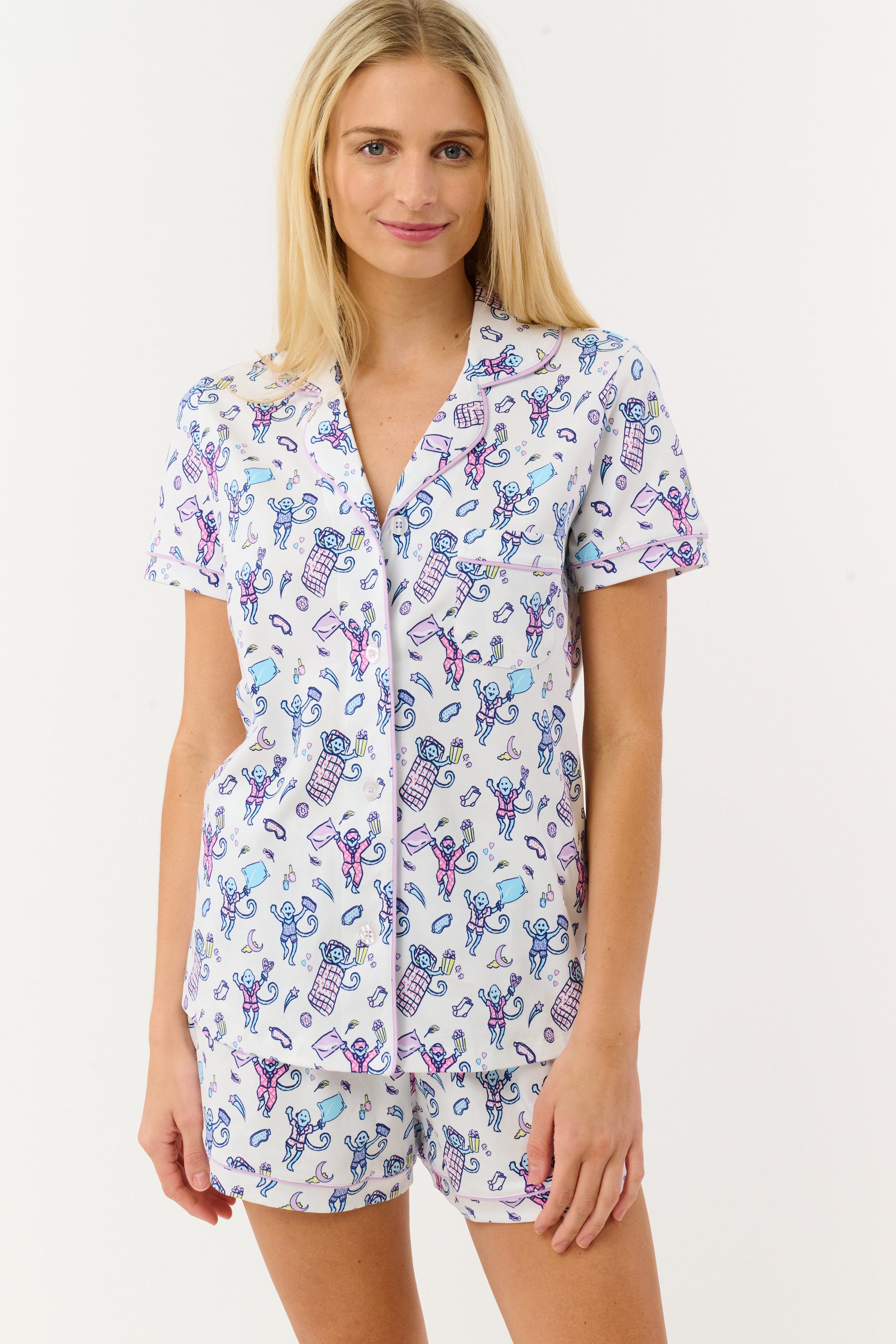 Slumber Party Polo Pajamas