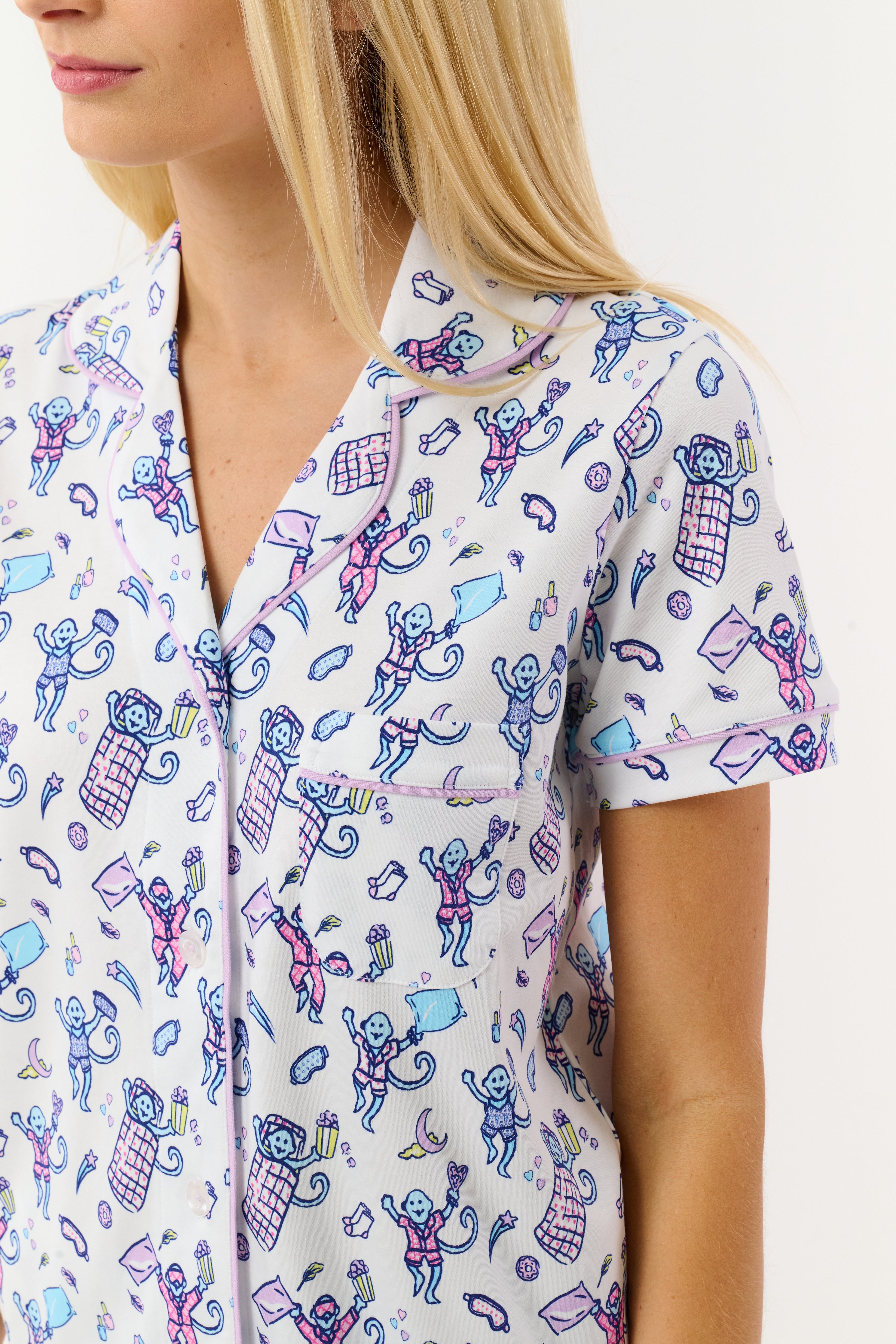 Slumber Party Polo Pajamas
