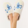 Monkey Star Fuzzy Slipper
